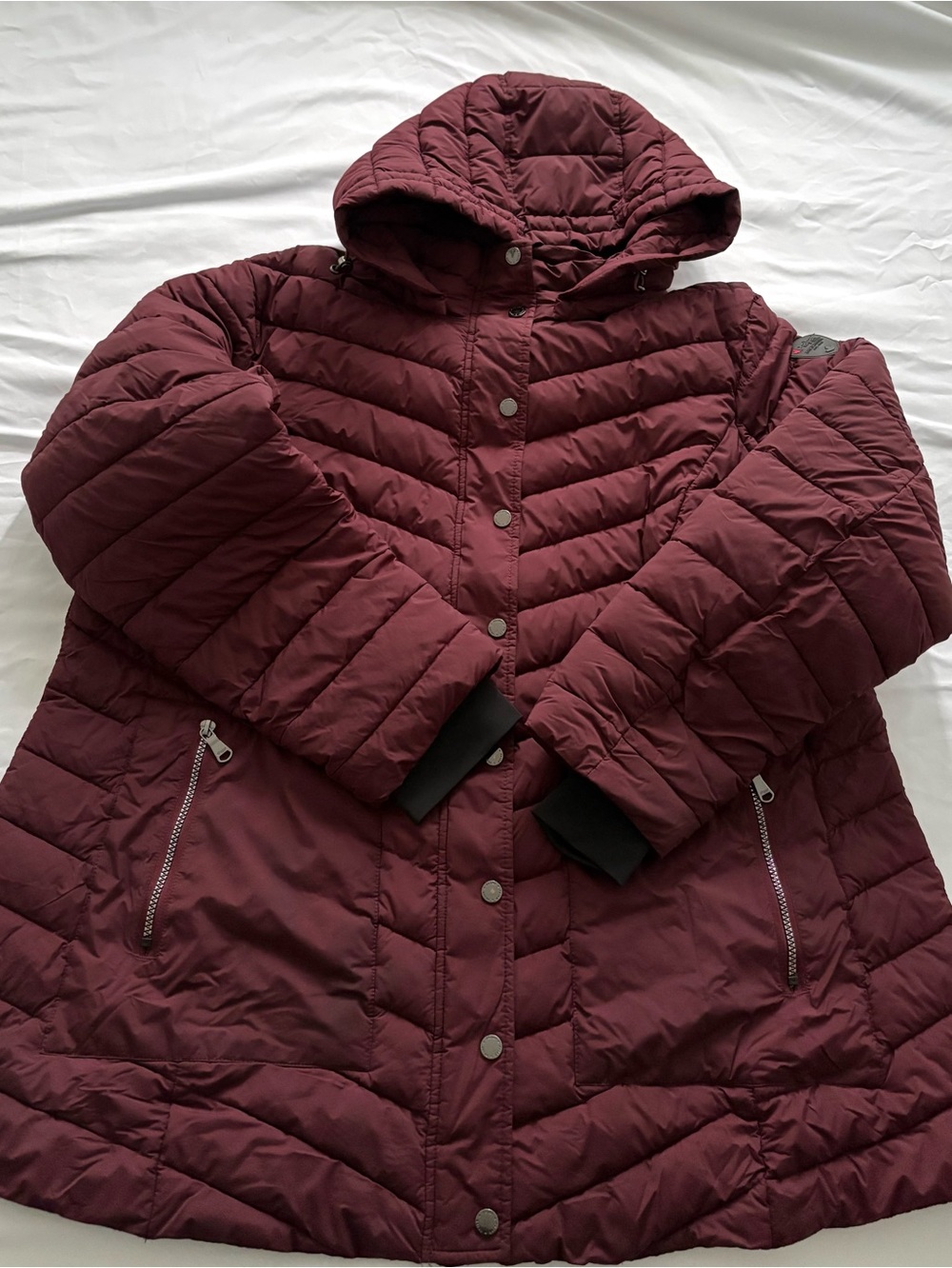 PAJAR Canada Nikola Packable Puffer Jacket Oxblood 3XL 3M Thinsulate Plus Size